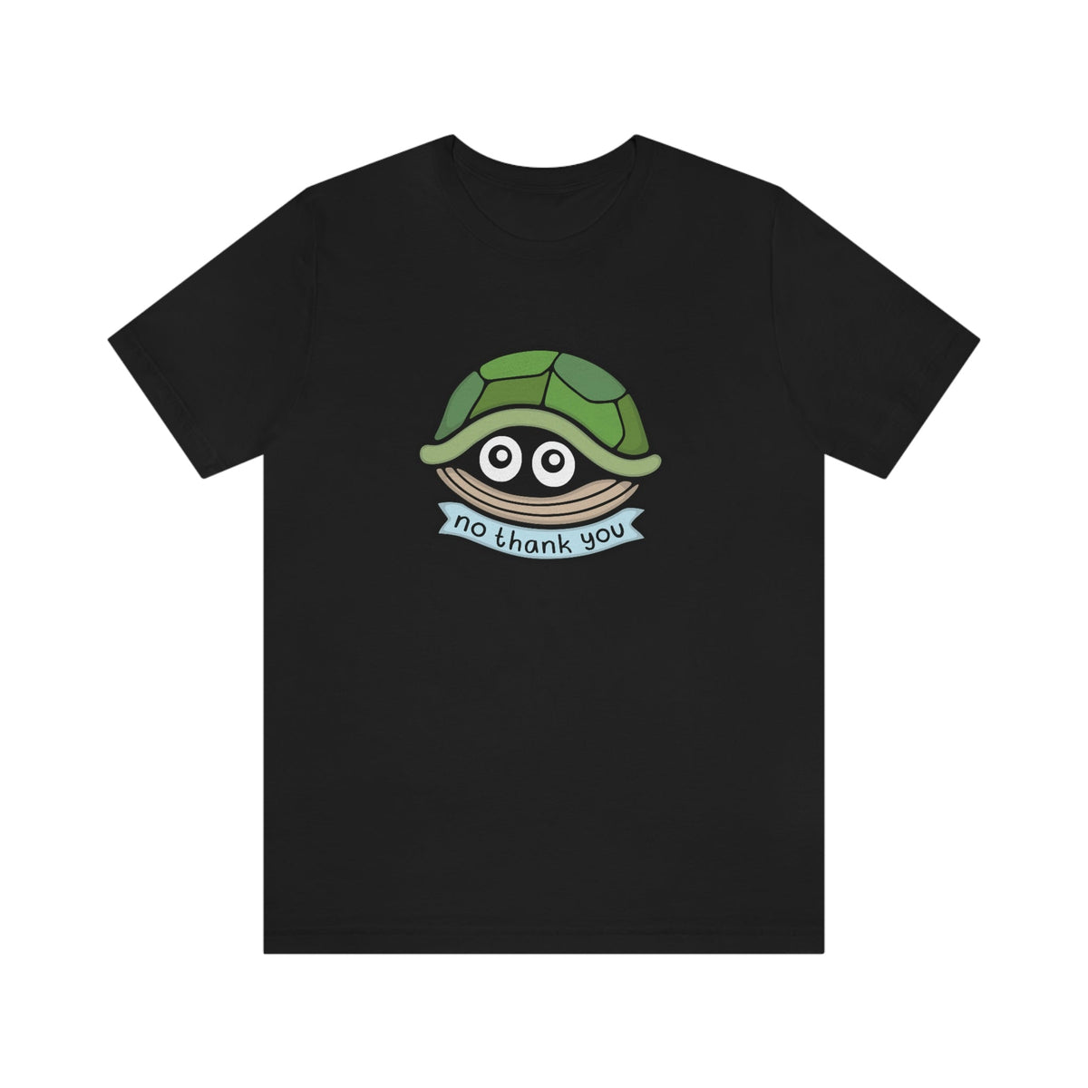 No Thank You Turtle Shirt