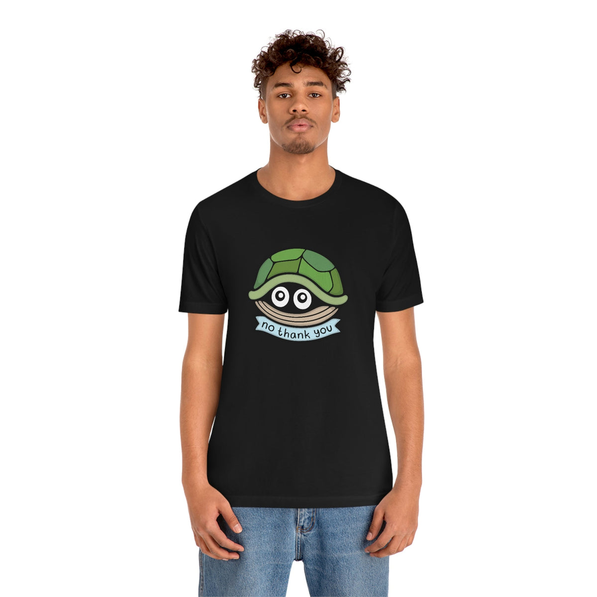 No Thank You Turtle Shirt