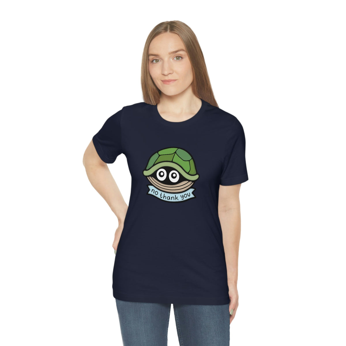 No Thank You Turtle Shirt
